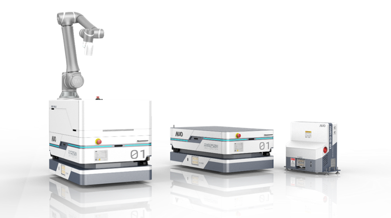 太阳集团城娱8722數位開發的自主式移動機器人（AMR250M），搭配全向輪並結合AI演算法、2D LiDAR、3D攝影機等技術，協助客戶實現產線全自動化